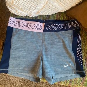 Two Tone Nike Pro Shorts
